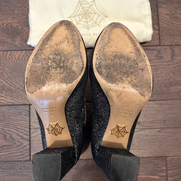 Charlotte Olympia Glitter Booties - Picture 6 of 7